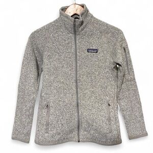 Patagonia Gray Better Sweater full zip XS Outdoors Warm Cozy Workout Sporty Warm